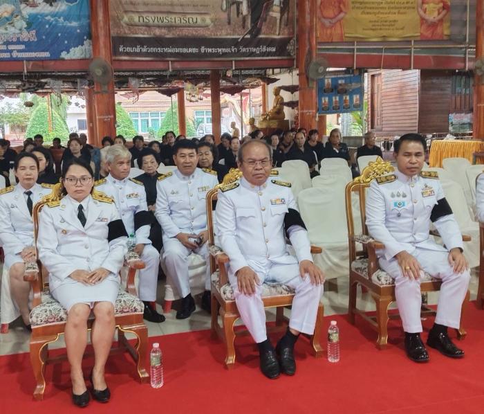 องค์การบริหารส่วนตำบลหนองซอนร่วมพิธีบ...